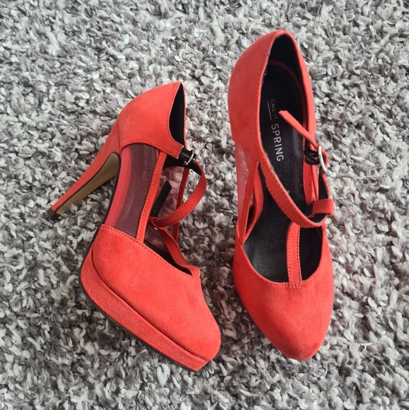Coral heels - Picture 2 of 4